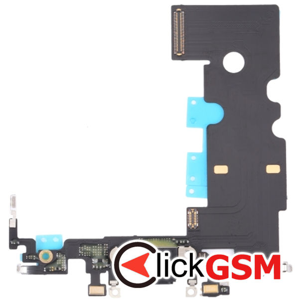 Piesa Modul Incarcare Cu Antena Microfon Si Mufa Incarcare Black Apple Iphone Se 2020 4fhk