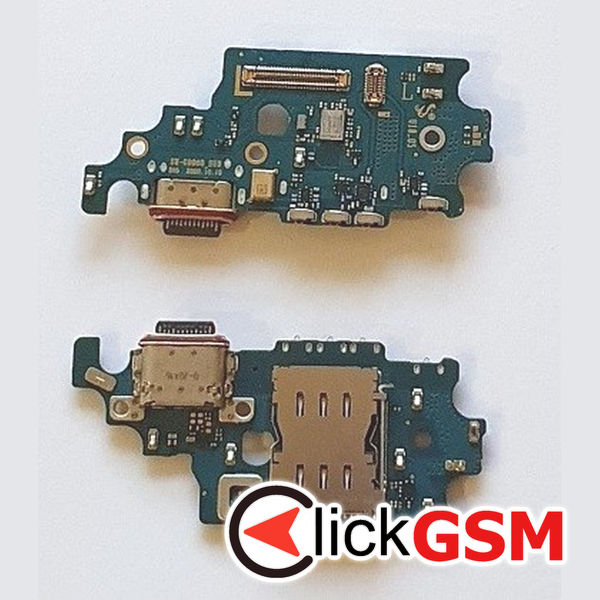 Piesa Modul Incarcare Cu Cititor Sim Si Microfon Samsung Galaxy S21.plus 5g 1uou
