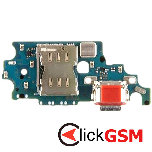 Piesa Modul Incarcare Cu Cititor Sim Si Microfon Samsung Galaxy S21.plus 5g 41ok
