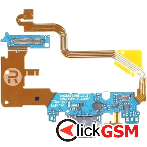 Piesa Modul Incarcare Cu Microfon Antena Si Mufa Incarcare Lg G7 Thinq 1vad