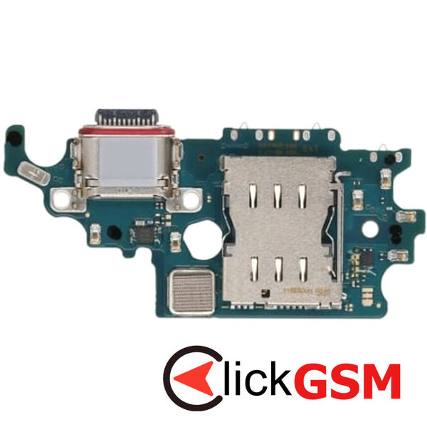 Piesa Modul Incarcare Cu Microfon Cititor Sim Si Mufa Incarcare Samsung Galaxy S21 5g 1ca3