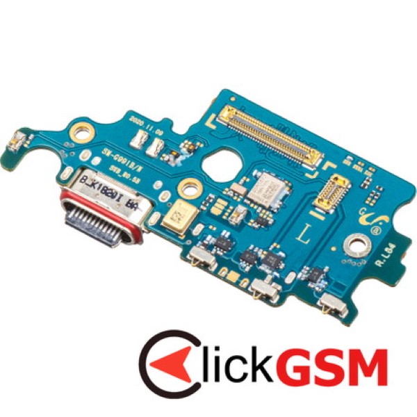 Piesa Piesa Modul Incarcare Cu Microfon Cititor Sim Si Mufa Incarcare Samsung Galaxy S21 5g 1ejv