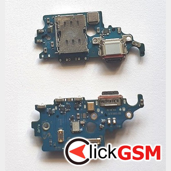 Piesa Piesa Modul Incarcare Cu Microfon Cititor Sim Si Mufa Incarcare Samsung Galaxy S21 5g 1uos