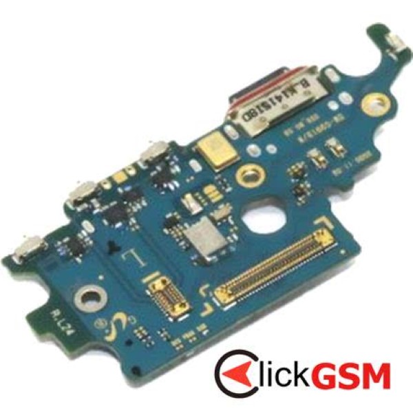 Piesa Modul Incarcare Cu Microfon Cititor Sim Si Mufa Incarcare Samsung Galaxy S21 5g 4k