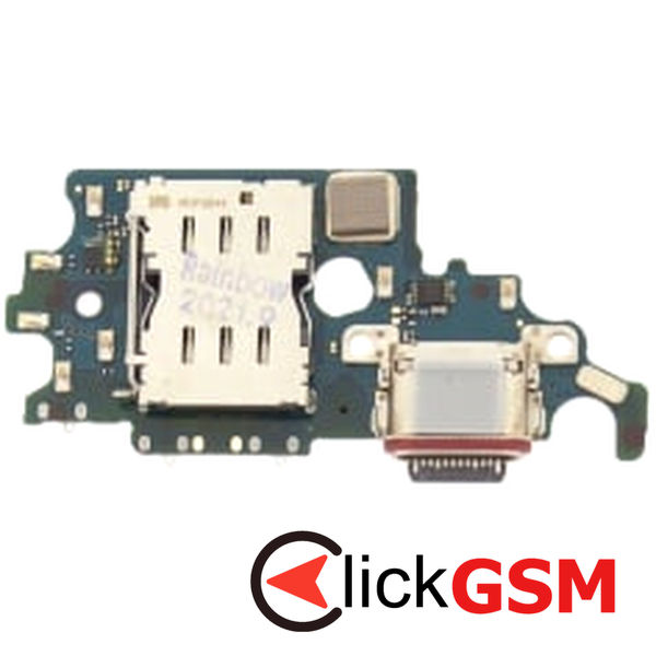 Piesa Modul Incarcare Cu Microfon Cititor Sim Si Mufa Incarcare Samsung Galaxy S21 5g A9j