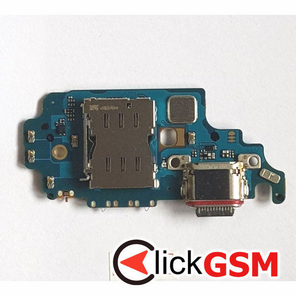 Piesa Modul Incarcare Cu Microfon Cititor Sim Si Mufa Incarcare Samsung Galaxy S21 Ultra 5g 1upm