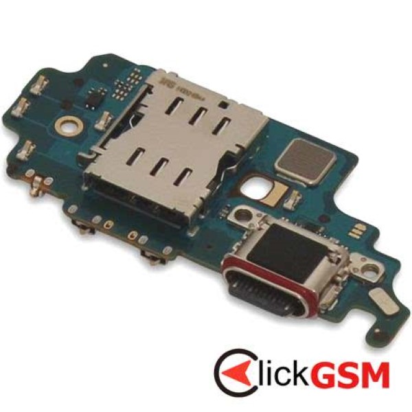 Piesa Modul Incarcare Cu Microfon Cititor Sim Si Mufa Incarcare Samsung Galaxy S21 Ultra 5g 5k