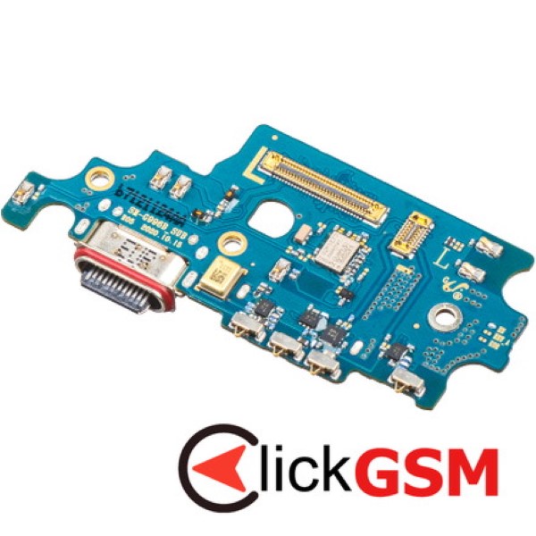 Piesa Modul Incarcare Cu Microfon Cititor Sim Si Mufa Incarcare Samsung Galaxy S21.plus 5g 1i4e