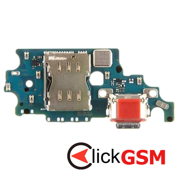 Piesa Modul Incarcare Cu Microfon Cititor Sim Si Mufa Incarcare Samsung Galaxy S21.plus 5g 41ok