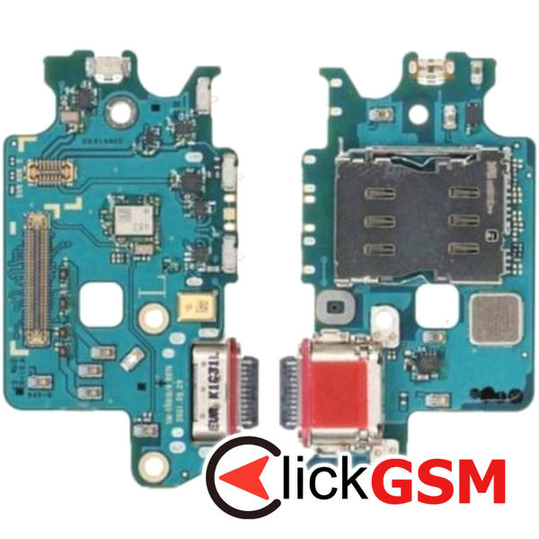 Piesa Modul Incarcare Cu Microfon Cititor Sim Si Mufa Incarcare Samsung Galaxy S22 3itx