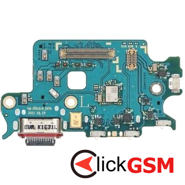 Piesa Modul Incarcare Cu Microfon Cititor Sim Si Mufa Incarcare Samsung Galaxy S22 40fr