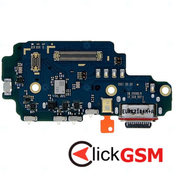 Piesa Modul Incarcare Cu Microfon Cititor Sim Si Mufa Incarcare Samsung Galaxy S22 Ultra 1bio