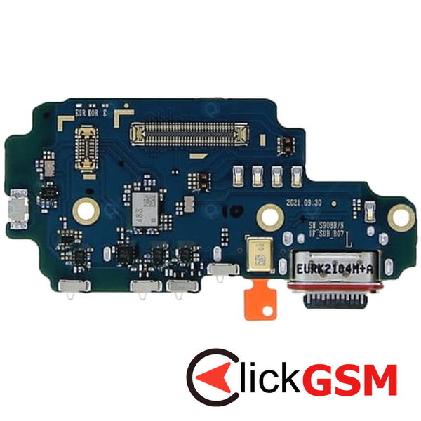 Piesa Modul Incarcare Cu Microfon Cititor Sim Si Mufa Incarcare Samsung Galaxy S22 Ultra 2crj