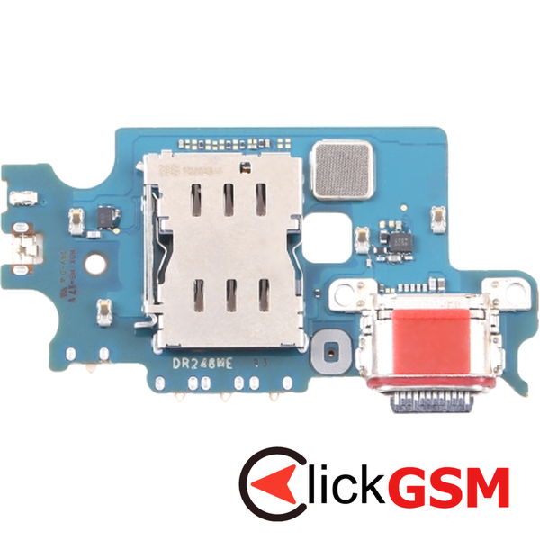 Piesa Modul Incarcare Cu Microfon Cititor Sim Si Mufa Incarcare Samsung Galaxy S22.plus 4abm