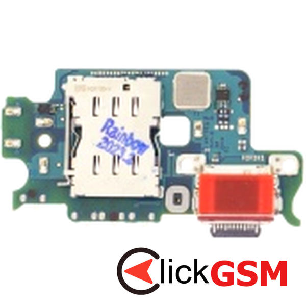 Piesa Modul Incarcare Cu Microfon Cititor Sim Si Mufa Incarcare Samsung Galaxy S23 Aen