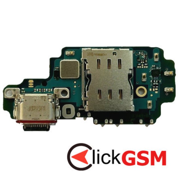 Piesa Modul Incarcare Cu Microfon Cititor Sim Si Mufa Incarcare Samsung Galaxy S23 Ultra 342g