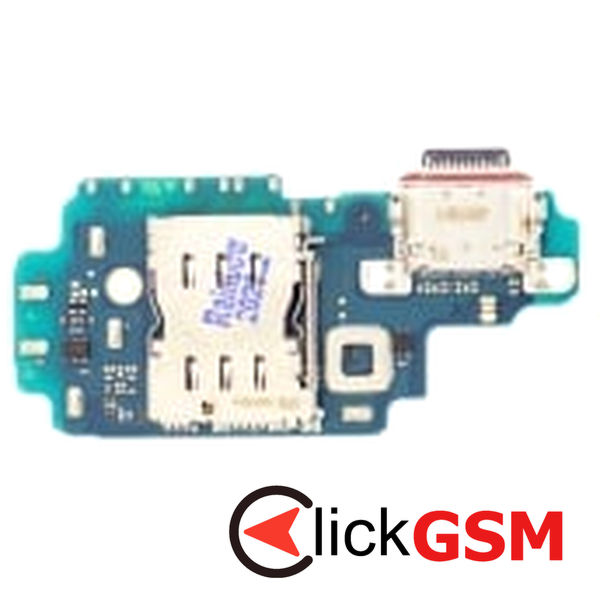 Piesa Modul Incarcare Cu Microfon Cititor Sim Si Mufa Incarcare Samsung Galaxy S23 Ultra Aep