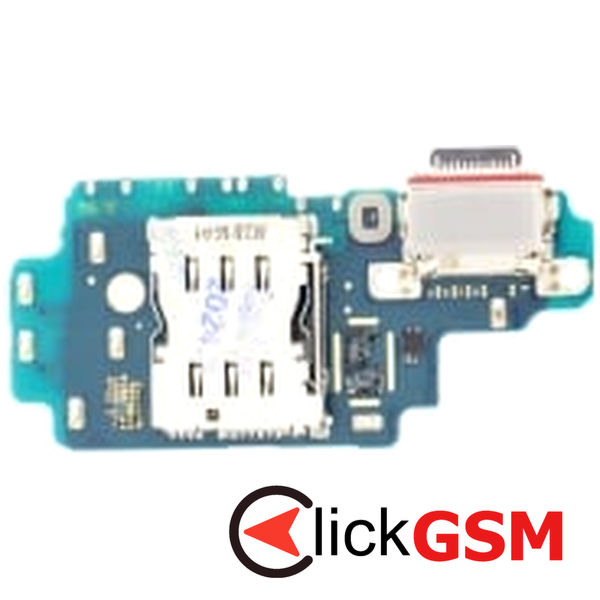 Piesa Modul Incarcare Cu Microfon Cititor Sim Si Mufa Incarcare Samsung Galaxy S24 Ultra Af6