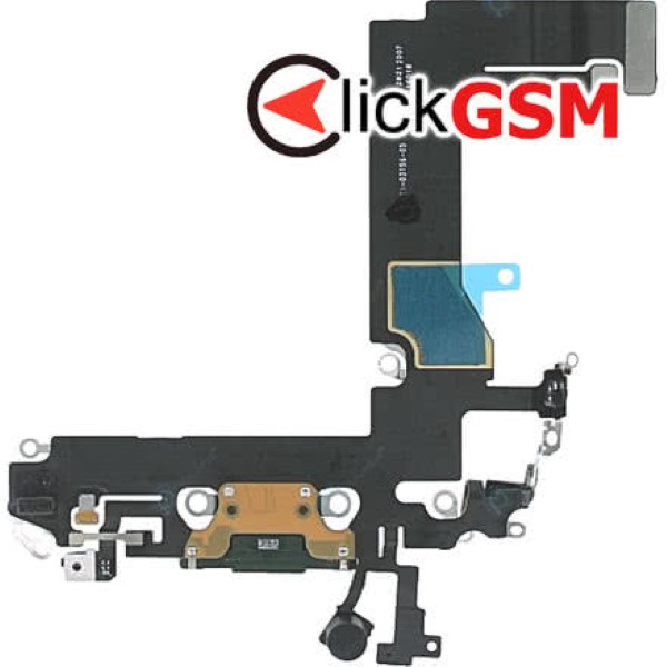 Piesa Modul Incarcare Cu Microfon Mufa Incarcare Si Senzor Verde Apple Iphone 13 Mini Wxh