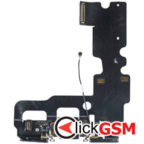 Piesa Modul Incarcare Cu Microfon Si Mufa Incarcare Negru Apple Iphone 7 Bsi