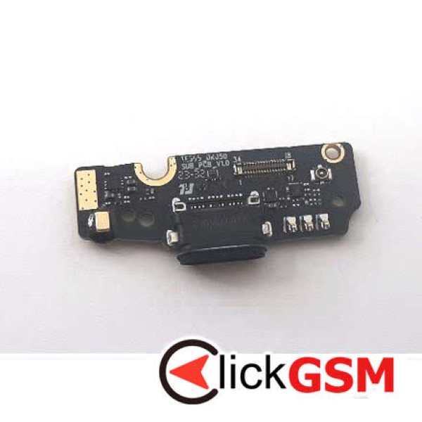 Piesa Modul Incarcare Cu Microfon Si Mufa Incarcare Negru Blackview N6000 34wh