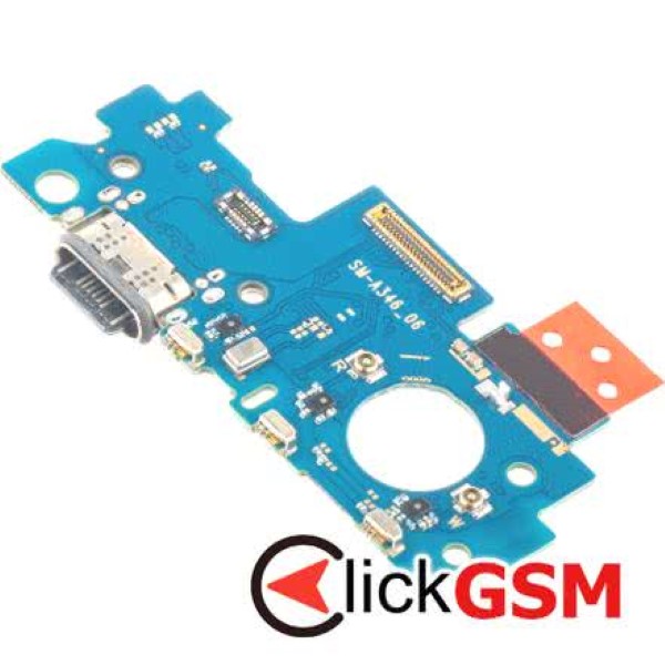 Piesa Modul Incarcare Cu Microfon Si Mufa Incarcare Samsung Galaxy A34 5g 2xvt