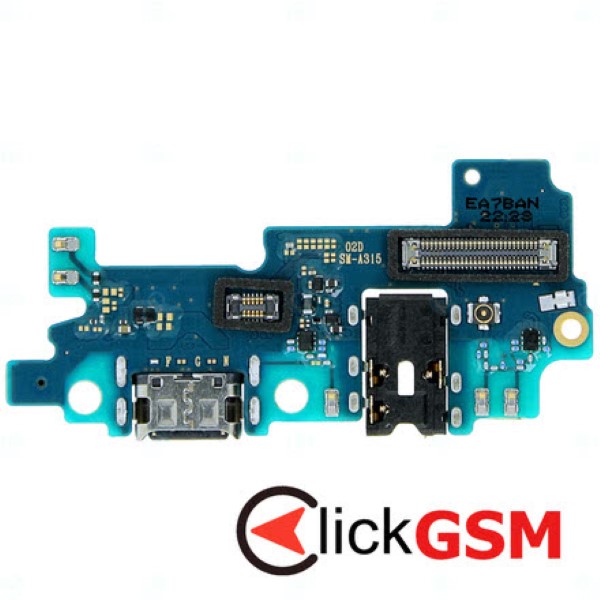 Piesa Modul Incarcare Cu Mufa Casti Microfon Si Mufa Incarcare Samsung Galaxy A31 Mqy