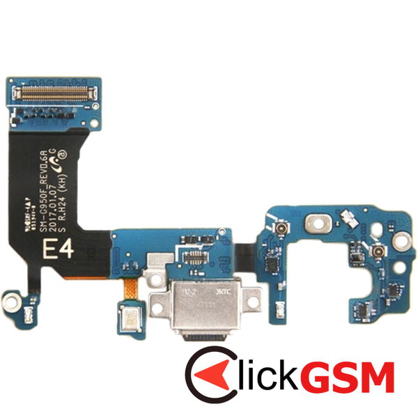 Piesa Modul Incarcare Cu Mufa Incarcare Type C Microfon Si Antena Samsung Galaxy S8 4a4l