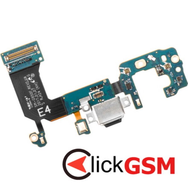 Piesa Modul Incarcare Cu Mufa Incarcare Type C Microfon Si Antena Samsung Galaxy S8 Ach