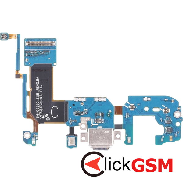 Piesa Modul Incarcare Cu Mufa Incarcare Type C Microfon Si Antena Samsung Galaxy S8.plus 4a7q