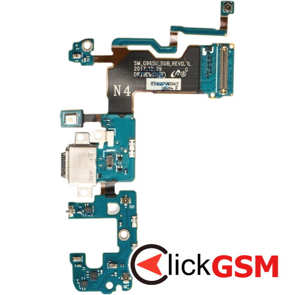 Piesa Piesa Modul Incarcare Cu Mufa Incarcare Type C Microfon Si Antena Samsung Galaxy S9.plus 4a8c