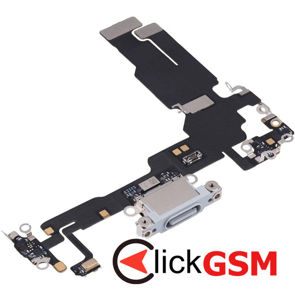 Piesa Modul Incarcare Galben Apple Iphone 15 4ho1