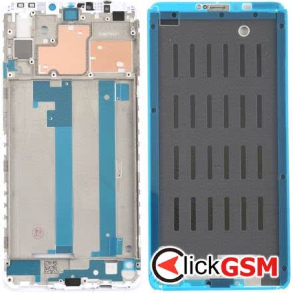 Piesa Rama Display Alb Xiaomi Mi Max 3 2t9