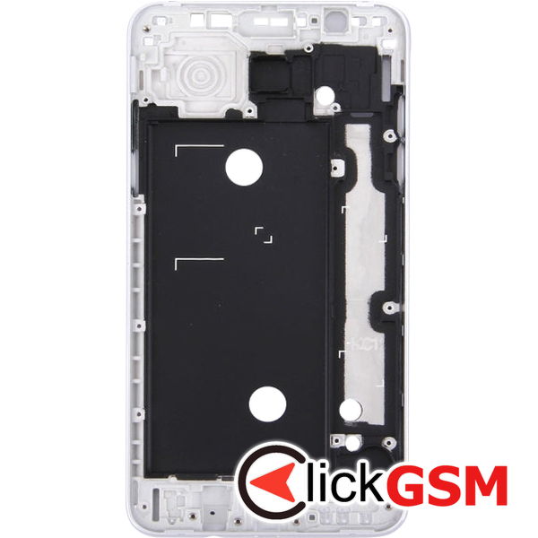 Piesa Rama Display Argintiu Samsung Galaxy J7 2016 4e62