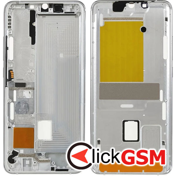 Piesa Rama Display Argintiu Xiaomi Mi Cc9 Pro  4x79