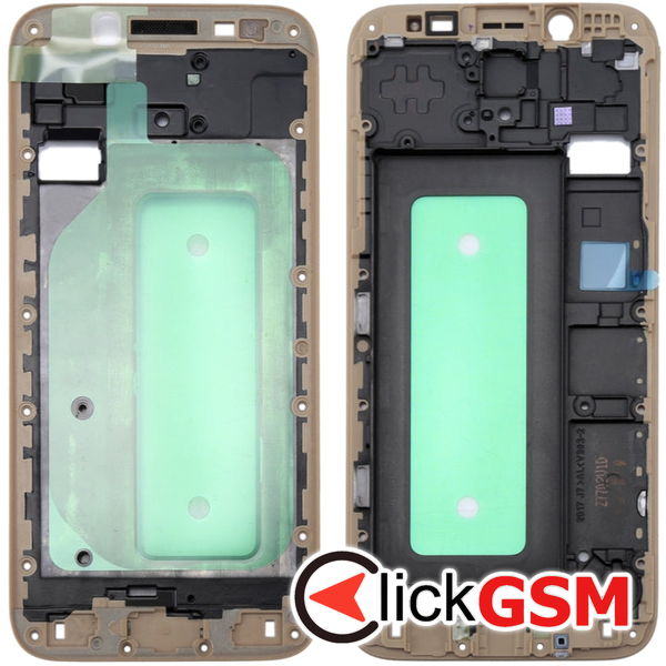 Piesa Piesa Rama Display Gold Samsung Galaxy J7 Pro 4e6f