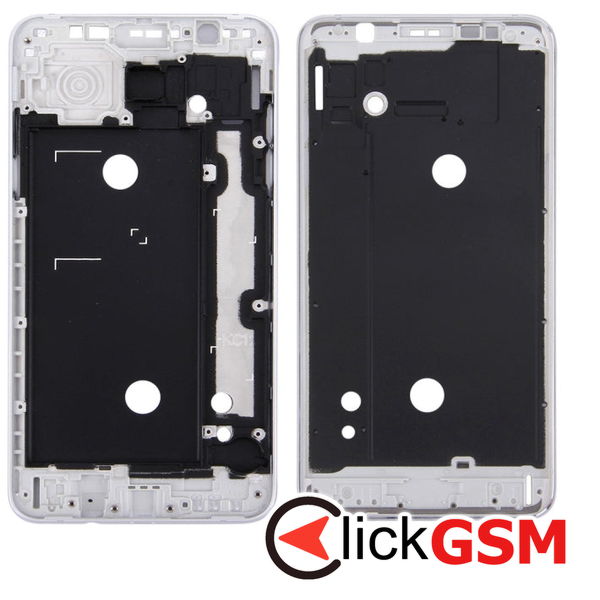 Piesa Rama Display Silver Samsung Galaxy J7 2016 4e62