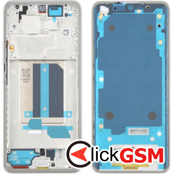 Piesa Rama Display Silver Xiaomi Redmi Note 14 Pro.plus Gjx