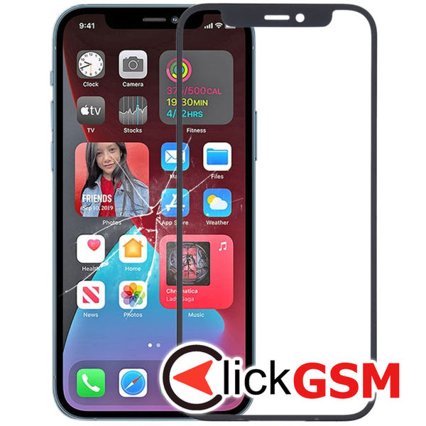 Piesa Sticla Black Apple Iphone 12 Pro Max 4gv6