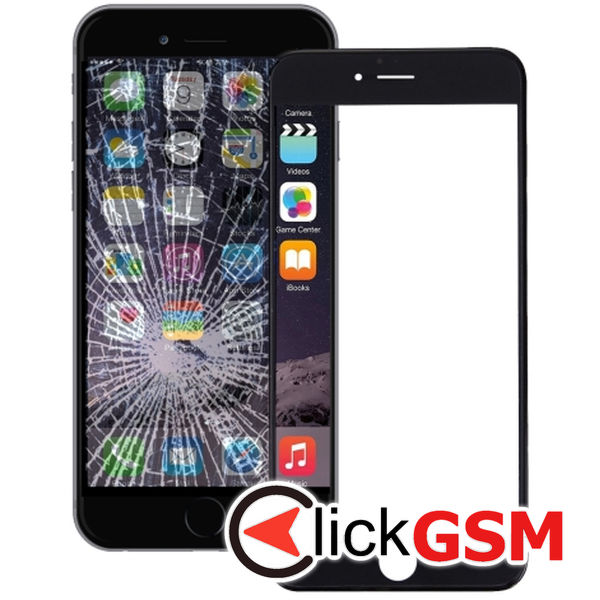 Piesa Piesa Sticla Black Apple Iphone 6 4n0a