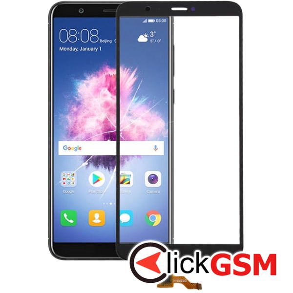 Piesa Sticla Black Huawei P Smart 1ehj