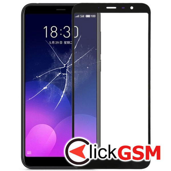 Piesa Sticla Black Meizu M6t 4nm7