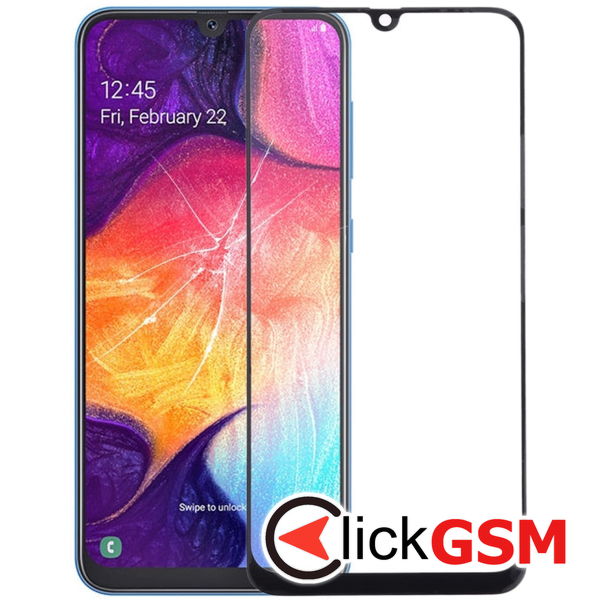 Piesa Sticla Black Samsung Galaxy A50 4d79