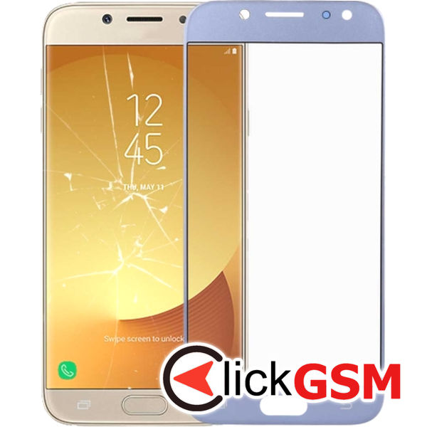 Piesa Sticla Blue Samsung Galaxy J7 2017 4o8m