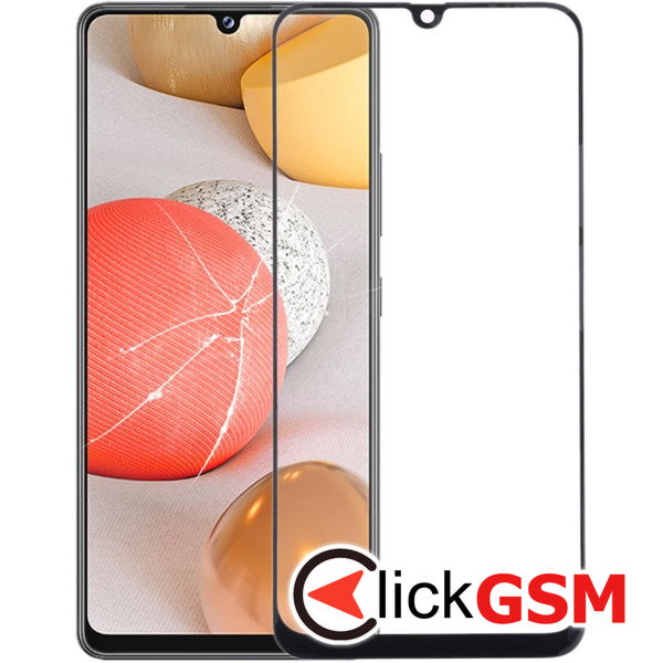 Piesa Sticla Cu Oca Black Samsung Galaxy A42 5g 4cg1