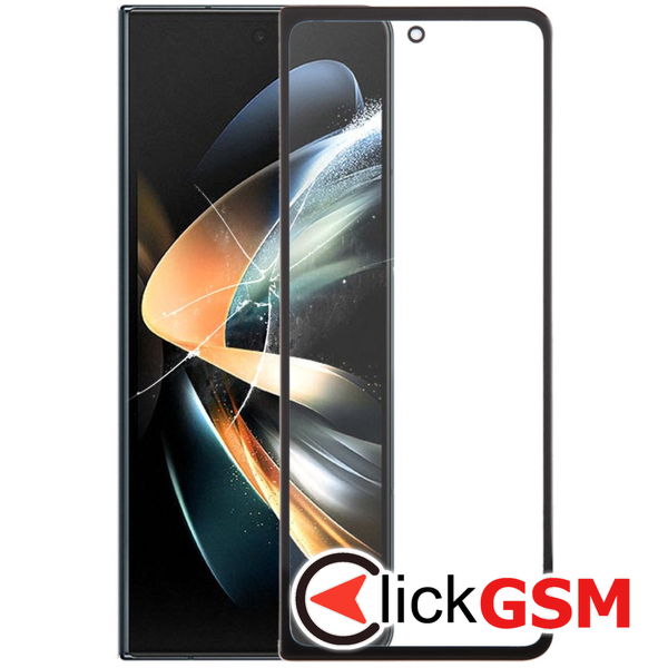 Piesa Sticla Cu Oca Black Samsung Galaxy Z Fold4 4c44