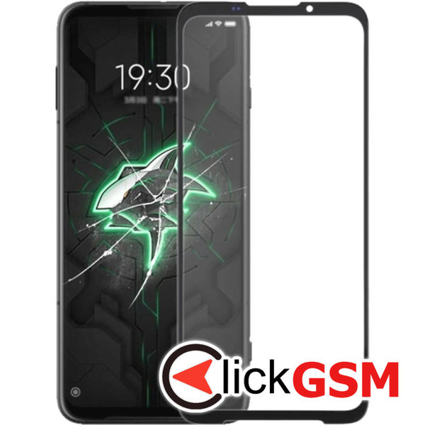 Piesa Sticla Cu Oca Black Xiaomi Black Shark 3 2s6y