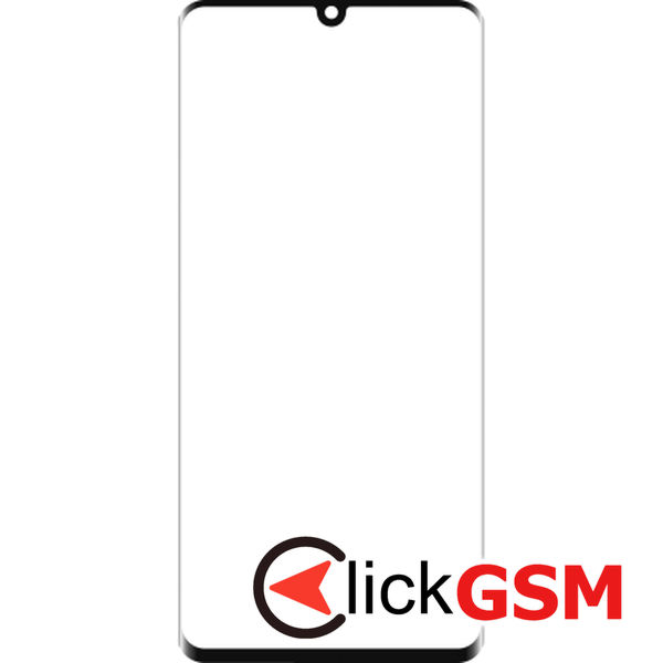 Piesa Sticla Cu Oca Negru Huawei P30 Pro 4i44