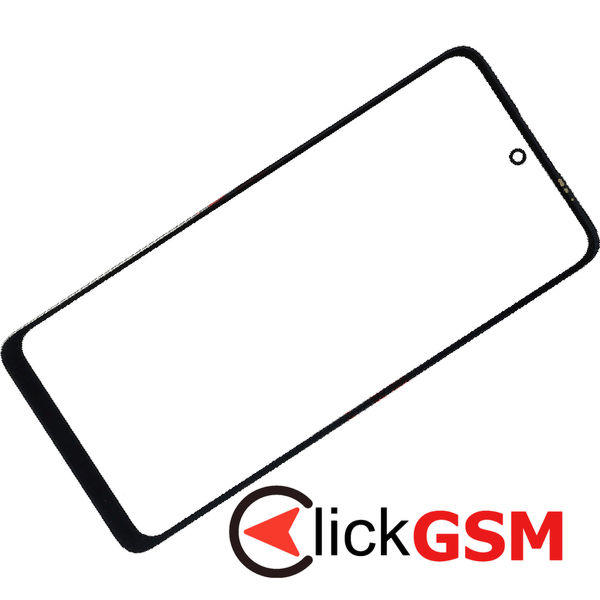 Piesa Piesa Sticla Cu Oca Negru Motorola Moto G22 4lcd