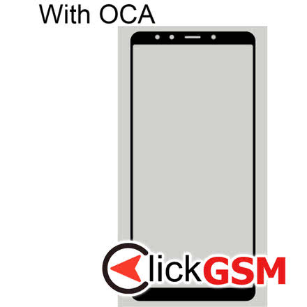 Sticla cu OCA Negru Xiaomi Mi 6X 1yeh